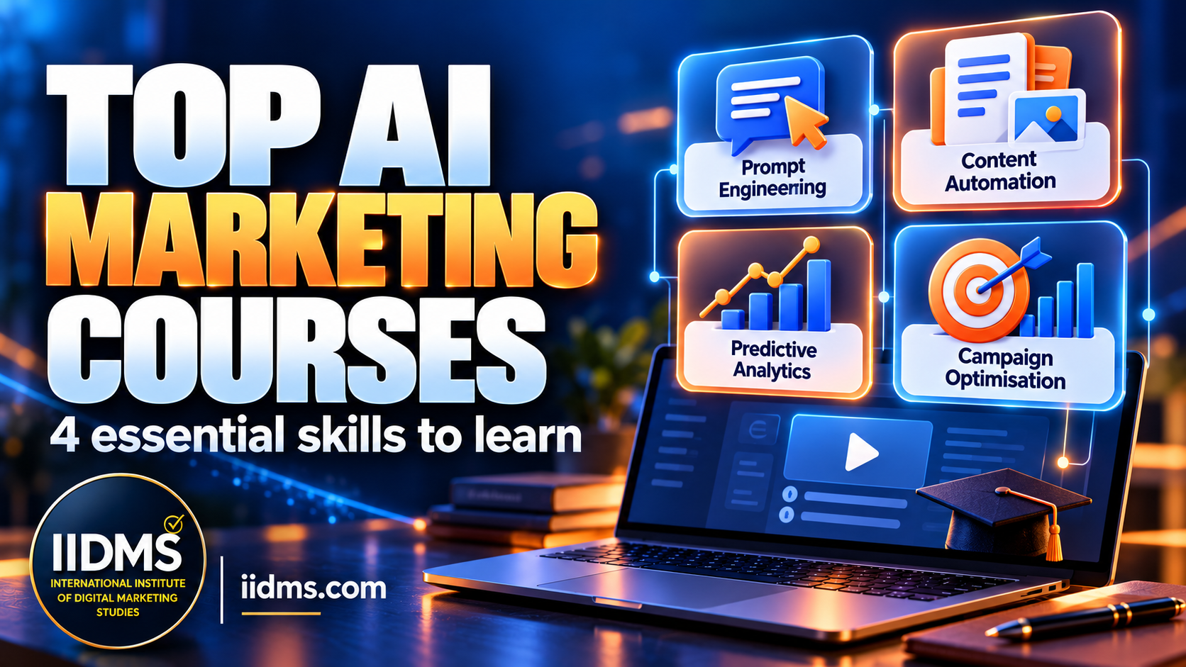 Top AI marketing courses: prompt engineering, content automation, predictive analytics and campaign optimization